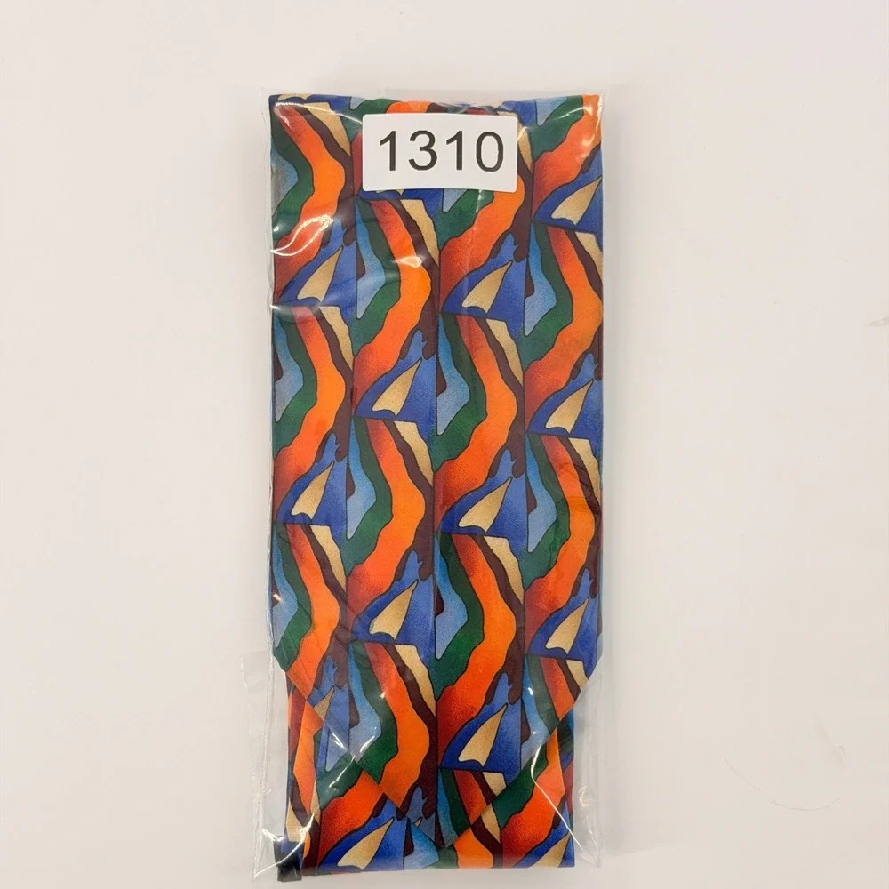 J Garcia Necktie Mens OS Multicolor Butterfly Study Abstract Silk Vintage Tie